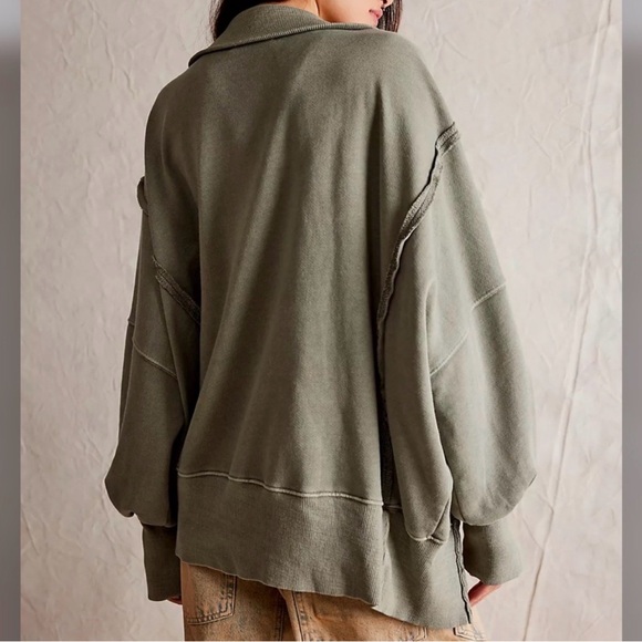 ✨NWT WE THE FREE CAMDEN OVERSIZE HENLEY✨ - Picture 3 of 9